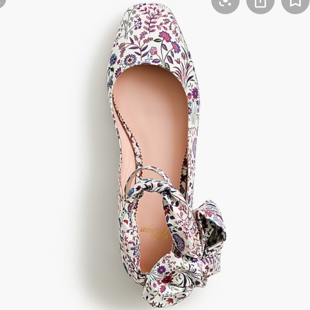 J.crew ankle-strap ballet flats in Liberty floral - Picture 2 of 5